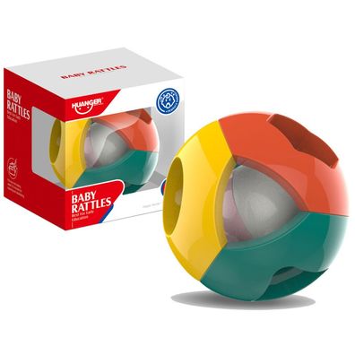 Lean Toys Grzechotka kolorowa pi?ka