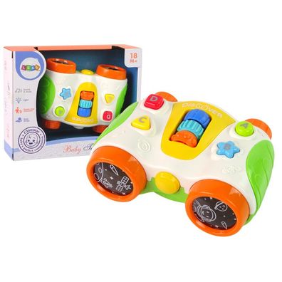 Leantoys Multifunktionales interaktives Fernglas für Babys, Baby-Teleskope