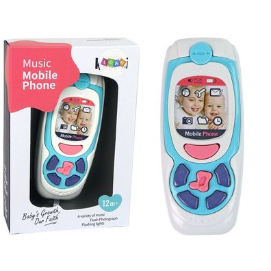 IMPORT Leantoys Kinder-Lern-Handy Melody Blue