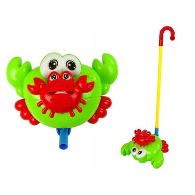 Leantoys Grüner Krabbenstock Drücker Bell Sound