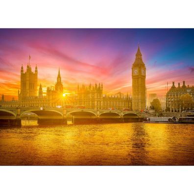 ENJOY Puzzle Flammendes London 1000 Teile