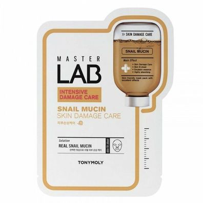 Tonymoly Master Lab Sheet Mask Snail Mucin 1 st