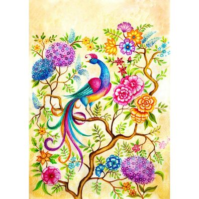 ENJOY Puzzle Fairy Peacock 1000 Teile