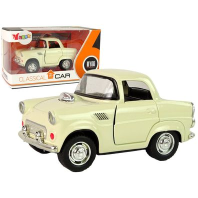 Leantoys Metallauto, klassisches Öffnen der Türen, Sound