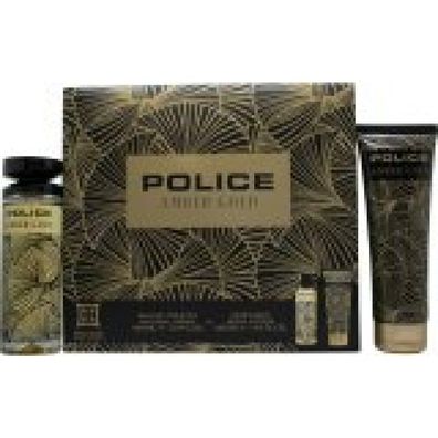 Police Amber Gold for Women Gift Set 100ml EDT + 125ml Body Lotion