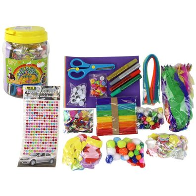 Leantoys Kreatives Künstlerset im DIY-Glas