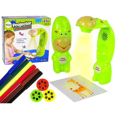 Leantoys Zeichenprojektor Fudge Pens Grün