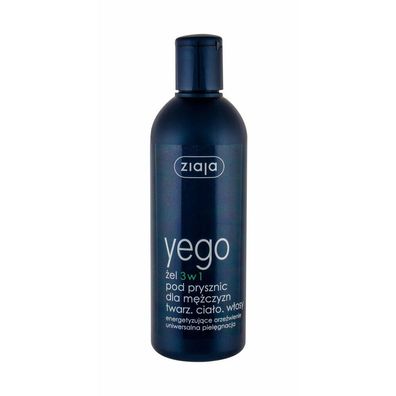 ZIAJA Yego 3in1 Duschgel für Männer Gesicht Körper Haar 300ml