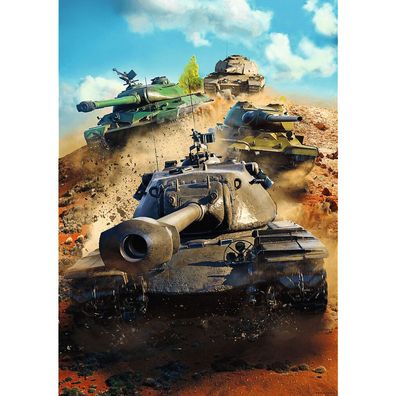 TREFL Puzzle World of Tanks: Panzer im Gefecht 1000 DLC