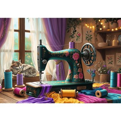 TREFL Puzzle Mein Nähprojekt 1000 dlks