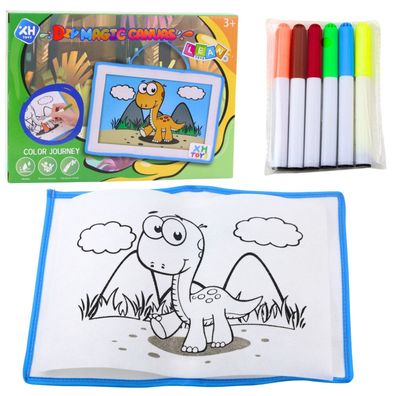 Lean Diy-Maltafel Magic Canvas Waschbare Stifte