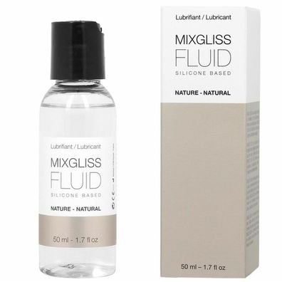 Mixgliss FLUID, Premium 2-in-1 MassageoÌ?l und Gleitgel auf Silikonbasis, 50ml
