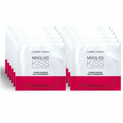 Mixgliss WATER BASED Strawberry 12 PIECES 4ML