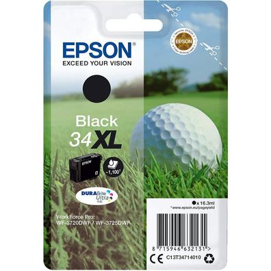 Epson Druckerpatrone 34XL (C13T34714010) schwarz