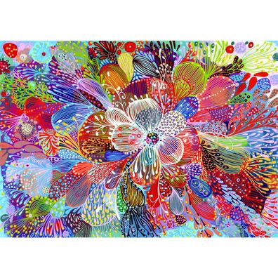 ENJOY Puzzle Blumen der Revolution 1000 Teile