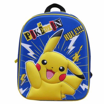 Pokemon Pikachu 3D Rucksack 30cm