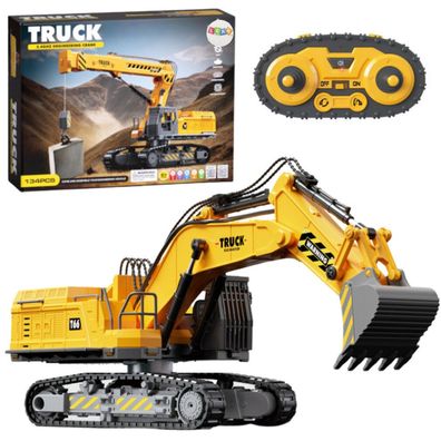 Leantoys Caterpillar Bagger RC 133el