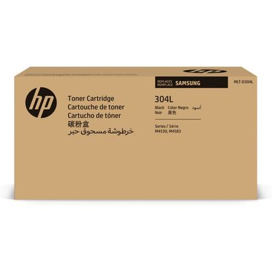 HP ersetzt Samsung MLT D304L/ELS schwarz Tonerpatrone