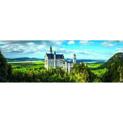 Hochwertiges Neuschwanstein-Panorama-Puzzle 1000Stück