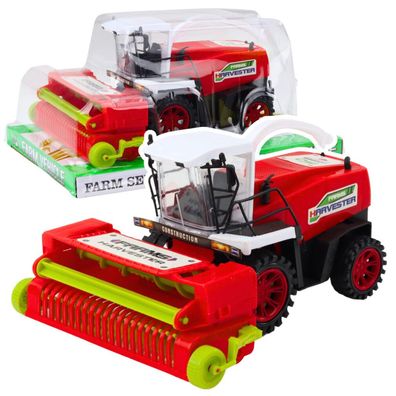 Lean Mähdrescher Farmer Mit Heder Drive Red