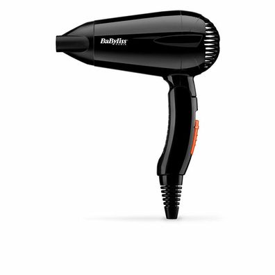 BaByliss Babyliss Hair Dryer Travel Dry 2000 black Schwarz (5344E)
