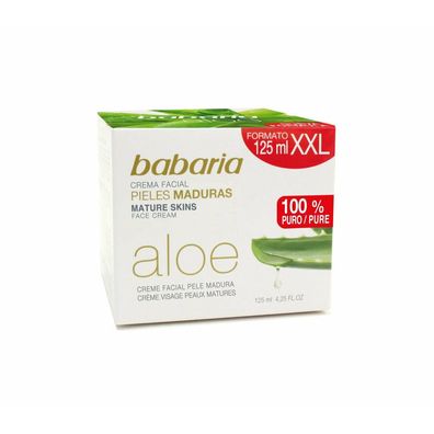 Babaria Aloe Vera Nourishing Facial Cream Mature Haut 125ml
