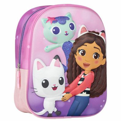 Gabbys Puppenhaus 3D Rucksack 31cm