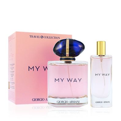 Giorgio Armani My Way EdP 90ml + EdP 15ml für Frauen