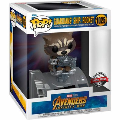MARVEL HÜTER DER Galaxie DELUXE POP FIGUR HÜTER SCHIFF RAKETE Exklusiv