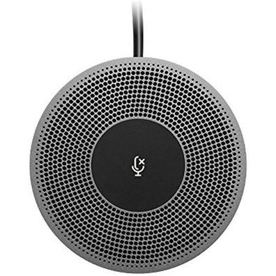 logitech Mikrofon MeetUp, Mono, Breitband, mit Rauschunterdrückung, schwarz