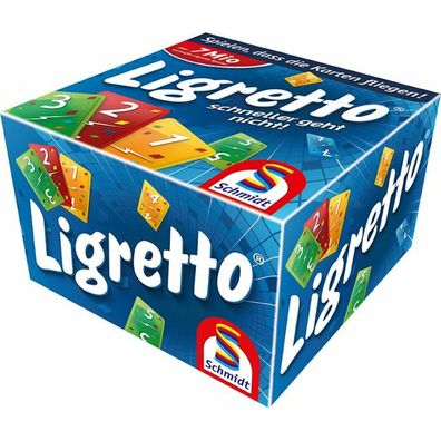 Schmidt Spiele Ligretto, Kartenspiel (blau)