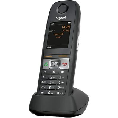 Gigaset E630HX Schnurloses Erweiterungshandgerät (S30852-H2762-B101) schwarz