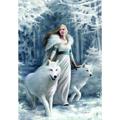 Anne Stokes Winter Guardians Puzzle 1000Stück