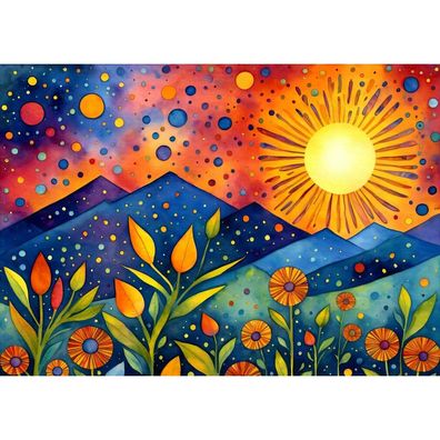 ENJOY Sunset Day Puzzle 1000 Teile