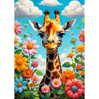 ENJOY Niedliche Giraffe Puzzle 1000 Teile