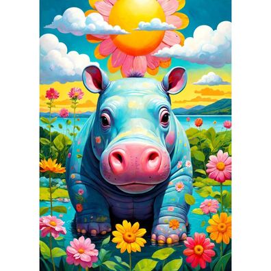 ENJOY Sonnenblumen-Trauben-Puzzle 1000 Teile