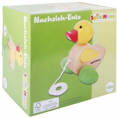 SpielMaus Holz Nachziehente