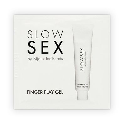 SLOW SEX FINGER PLAY GEL SINGLE DOSE