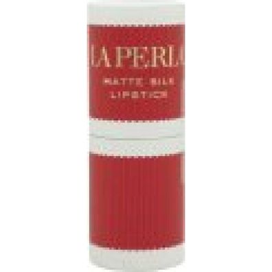 La Perla Matte Silk Lipstick - #107 - Cherry Red - 3.5g
