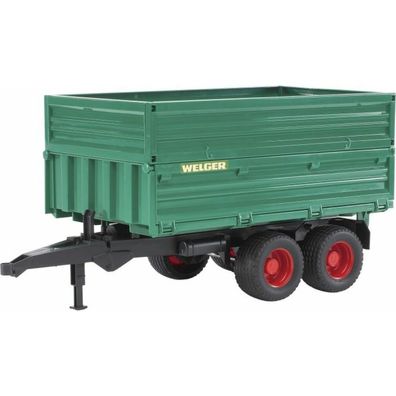 bruder Tandemachs-TransportanhÃ #164; ger, Modellfahrzeug (grÃ #188; /rot)