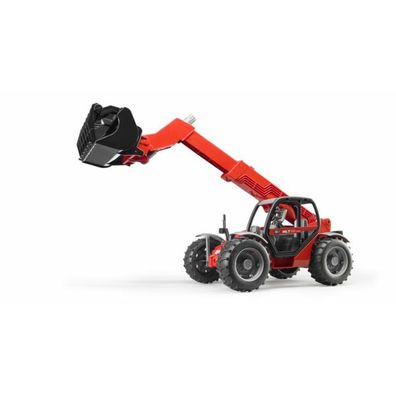 bruder Manitou Teleskoplader MLT 633, Modellfahrzeug (rot/grau)