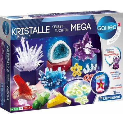 Clementoni Kristalle selbst zÃ #188; hten Mega, Experimentierkasten