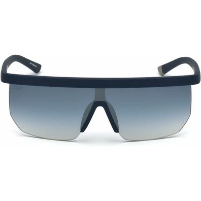Web Unisex Adults We0221 91w 00 Glasses Frame, Blue Opblu Grand, 0.0