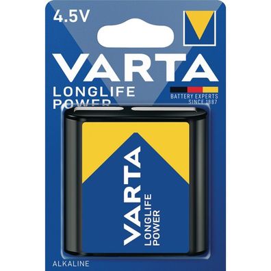 Varta -4912/1 - Battery 5900 Mah 4.5 V - Alkali-Mangan