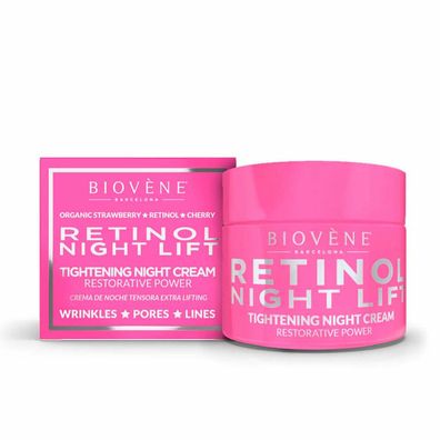 Biovene Retinol Night Lift Tightening Night Cream Restorative Power 50ml