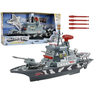 Militär Militärschiff Lichter Geräusche