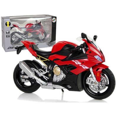 Motorrad Modell BMW S1000RR Rote Sounds Lichter