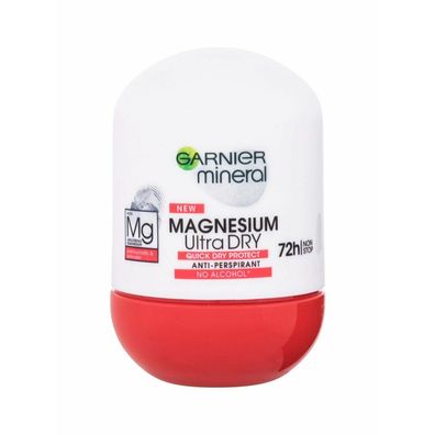 Anti-perspirant roll-on for women with magnesium 50ml