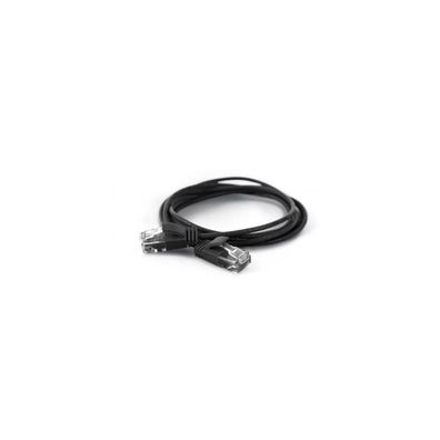Wantec Patchkabel UTP, CAT6a, d=2,8mm, 0,10m schwar