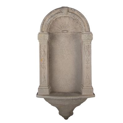Clayre & Eef Wandleuchter 39x13x78 cm Grau Keramikmaterial (Gr. 39x13x78 cm)